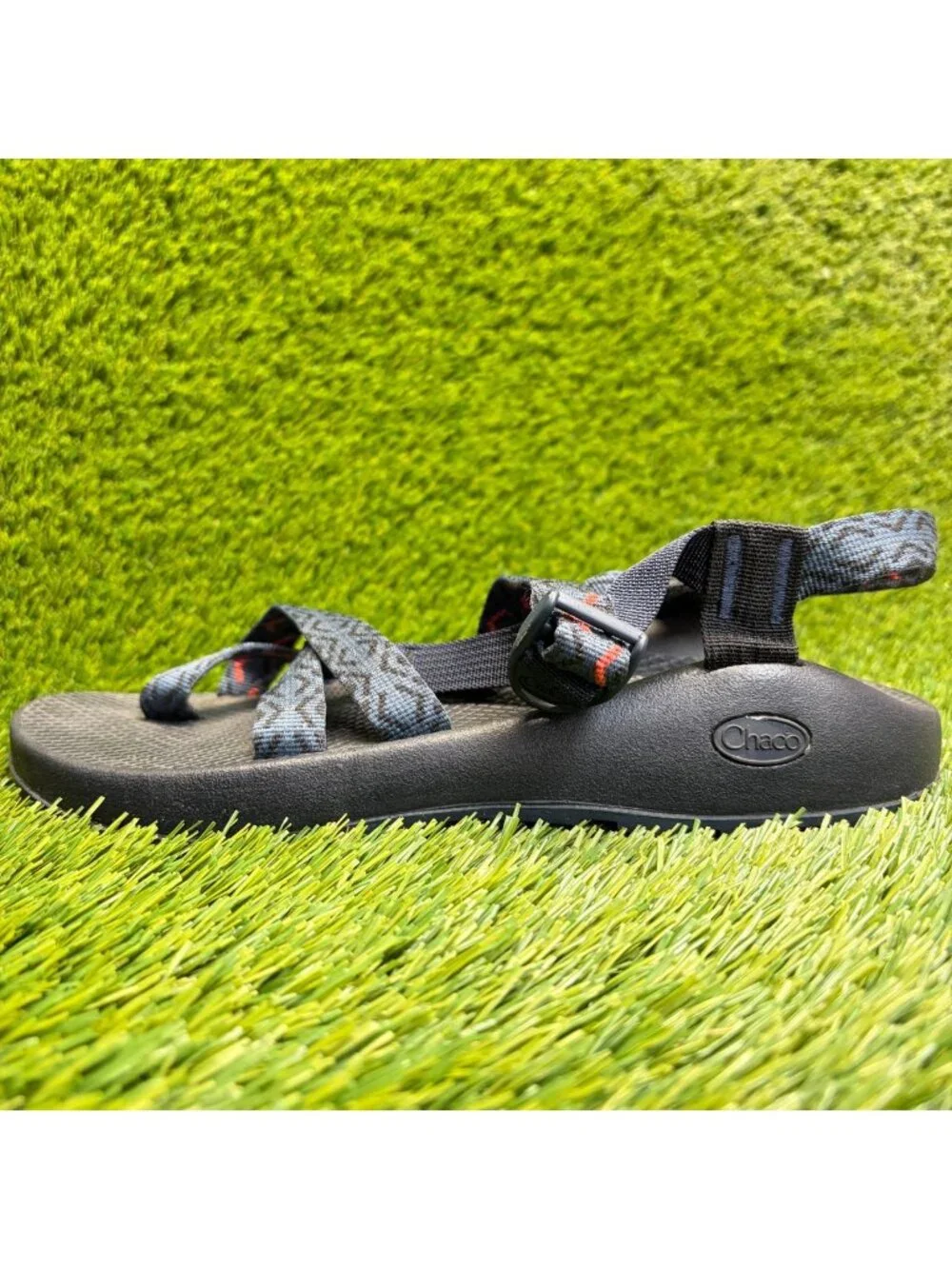 Chaco Z/2 Classic Mens Size 10 Blue Black Beach Outdoor Sport Strappy Sandals